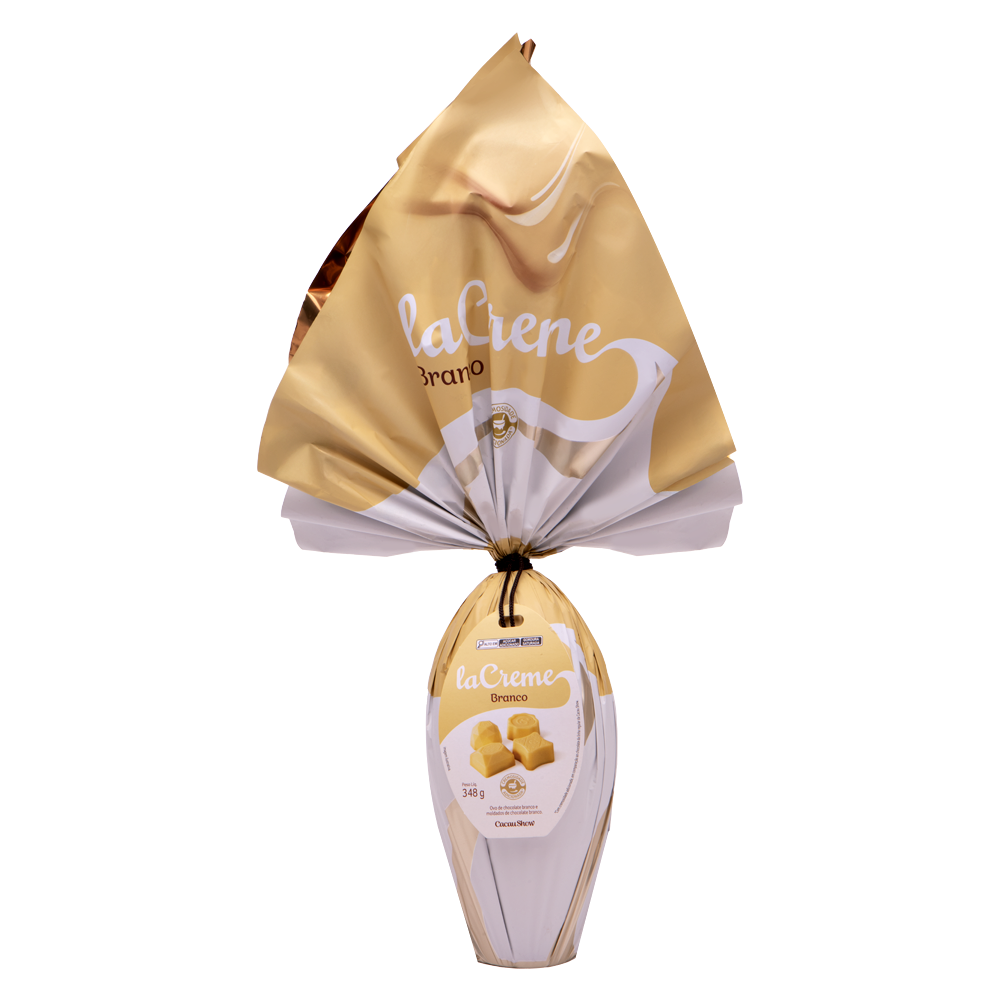 Ovo de Páscoa laCreme Branco 348g, , large. image number 0